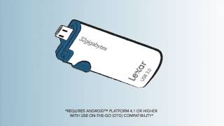 Lexar JumpDrive M20 Mobile USB 3 0 Flash Drive [upl. by Annenn]