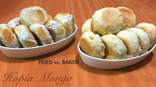 HOPIA MONGGO Fried vs Baked versions [upl. by Isyak407]