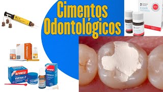 Aula sobre Cimentos Odontológicos [upl. by Airamas]