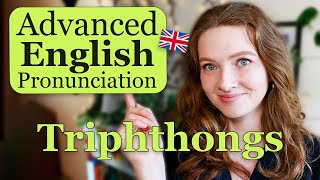 Triphthongs in English  How to Pronounce English vowels free PDF 📄✨ [upl. by Okramed]