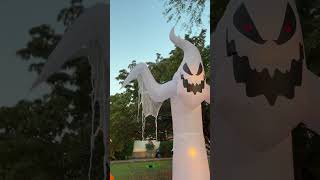 105ft Animated JackOLantern Archway  Gemmy Airblown Inflatables [upl. by Hafeenah]