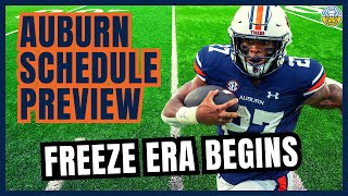 2023 Auburn Football Schedule Preview GameByGame Analysis [upl. by Cannice]