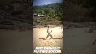 Brazilians playing Soccer 🇧🇷 fypシ゚viral funny rizz viralvideo [upl. by Aissila]