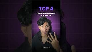 TOP 4 BAHASA PROGRAMMING BLOCKCHAIN Shorts [upl. by Basso496]