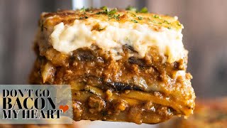 Outrageously Delicious Greek Moussaka [upl. by Carder]