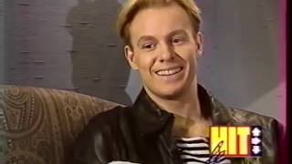 Jason DONOVAN 1990  French TV Interviews  FRANCE  TV Programmes quotLe Hit  GIGAquot [upl. by Hatch]