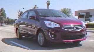 2017 Mitsubishi Mirage  Review and Road Test [upl. by Anoit]