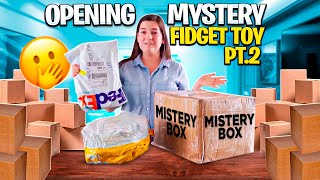 Opening MYSTERY Fidget Toy Packages Part 2  Mrs Bench [upl. by Aihsele]