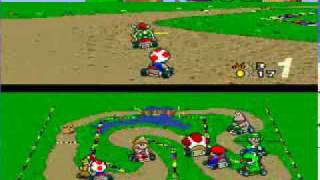 Lets play Super Mario Kart german  50 Abo Special 2 [upl. by Maryn]