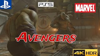 Marvels Avengers  Hulk Vs Abomination Boss Fight  FULL HD GAMEPLAY 1023 [upl. by Leimad775]