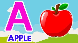 ABC Phonic Song  Toddler Learning Video Songs A for Apple Nursery Rhymes Alphabet Song for kids [upl. by Ailen]