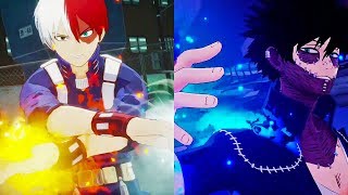 MY HERO ONE JUSTICE 2 GAMEPLAY TODOROKI VS DABI  WHOS BETTER [upl. by Miza]