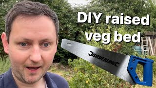 Ep 3 🌱 DIY Raised Vegetable Bed Sawing Screwing and Planting Made Easy [upl. by Lorollas]