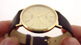 Rolex Cellini 4112 18K Gold Watch [upl. by Lareena]