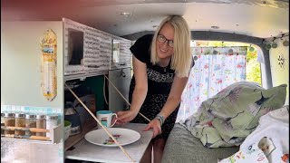 ROOMTOUR • DIY Campervan VW T5 • Selbstausbau mit Aluprofilen [upl. by Esenej753]