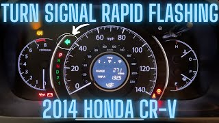 How to fix Honda CRV turn signal flashing rapidly [upl. by Ainel704]