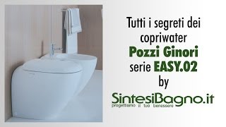 Copriwater POZZI GINORI EASY02  Sedile ORIGINALE vs DEDICATO [upl. by Risay313]