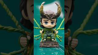 Cosbaby God Loki Saving Breached Timelines cosbaby loki avengers marvelstudios [upl. by Nhguavad]