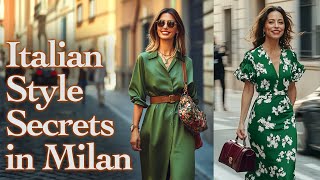 Get Ready for Milan Fashion Week 20242025 The Hottest Fall Outfits Stunning Milan Street Style [upl. by Hiram]