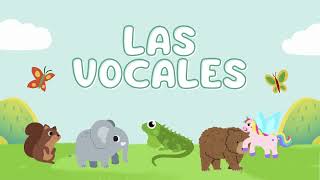 Las Vocales en español vocales niños kids abecedario [upl. by Idolah]