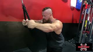 How to Rope Lat Pushdown [upl. by Las]