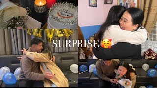 Surprise mathi surprise 🥰 Nikkie is here🥹 Supriya gurung [upl. by Arbua]