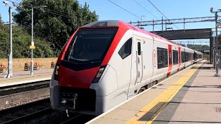 Transport for Wales 231004 accelerates through Marks Tey on 5Q42 [upl. by Hessler321]