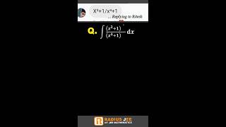 Solving Student Integration Problem । Class 12 JEE Maths। S145 maths jee short [upl. by Zetrauq]