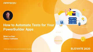 How to Automate Tests for your PowerBuilder Apps [upl. by Salene242]