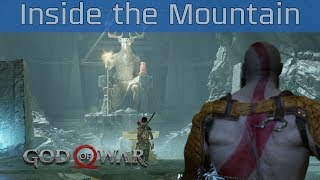 God of War PS4  Inside the Mountain Walkthrough HD 1080P [upl. by Euqininod53]