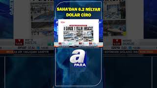 SAHAdan 62 Milyar Dolar Ciro 4 Günde 1 Yıllık İhracat shorts [upl. by Akcirahs897]