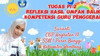 PI 29 Refleksi Hasil Umpan Balik Kompetensi Guru Penggerak [upl. by Eednyl]