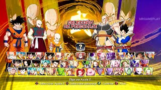 Dragon Ball FighterZ Guerreros Z vs Nappa y Vegeta [upl. by Laurentia829]