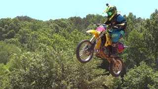 kids on dirt bikes having fun We loaded them up to go practice dirt bike riding [upl. by Maxantia]