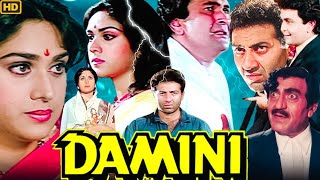 Damini Hindi Movie  Sunny Deol  Rishi Kapoor  Meenakshi Shesadri  Amrish Puri  Review amp Facts [upl. by Ettenotna]