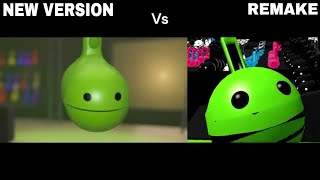 REMAKE Gummy Bear But Otamatone Vs Otamatone Half Version [upl. by Kolk]