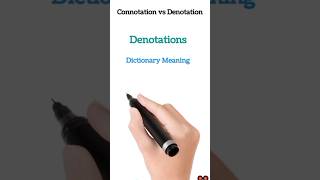 Connotations vs Denotations Connotation and Denotation with examples [upl. by Halet579]