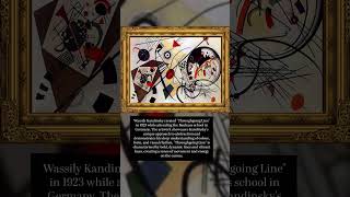 Throughgoing line by Wassily Kandinsky [upl. by Nathanael]