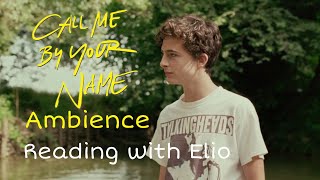 Call Me By Your Name Ambience  Reading with Elio [upl. by Orodisi]