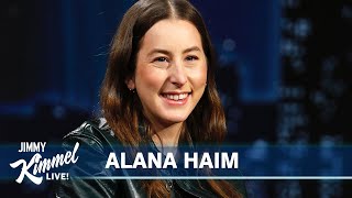 Alana Haim on Acting in Licorice Pizza amp Driving Her Dad Crazy with Her Sisters Growing Up [upl. by Thisbee954]