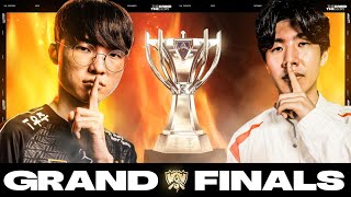 WORLDS GRAND FINALS  THESHY VS FAKER  T1 VS WBG  CAEDREL [upl. by Supmart]