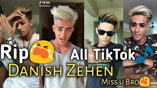 Danish zehen tik tok video  danish zehen rip video 😭 [upl. by Lezlie]