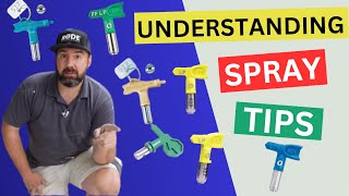 Spray Tips Explained  Airless Sprayer Tips For Beginners [upl. by Mishaan]