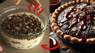 Only 3 Ingredients Delicious Iced Dessert  Chocolate Wafer Ice Cream Pie [upl. by Lana]