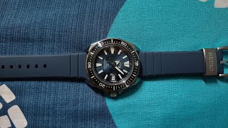 Seiko Samurai SRPF79K1 “Dark Manta Ray” unboxing seiko [upl. by Ecyarg]