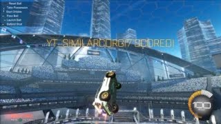 Rocket League® clean flip reset from corner [upl. by Lainahtan]