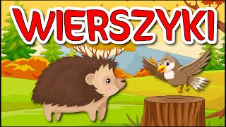 Wierszyki dla dzieci 🦔 📅🔴🎅🍐 [upl. by Cassi]