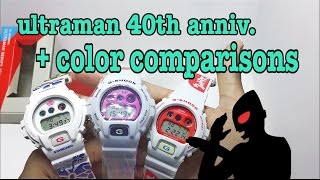 GShock DW6900FS Ultraman Series 40th Anniversary unboxingreview [upl. by Luke]