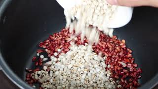 How To Make Red Bean And Barley Soup [upl. by Edrei166]