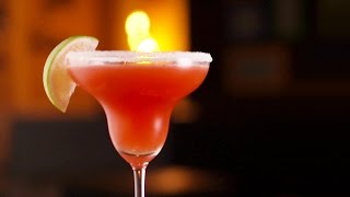 Watermelon Lime Margaritas  Cocktail Recipes [upl. by Scevour]